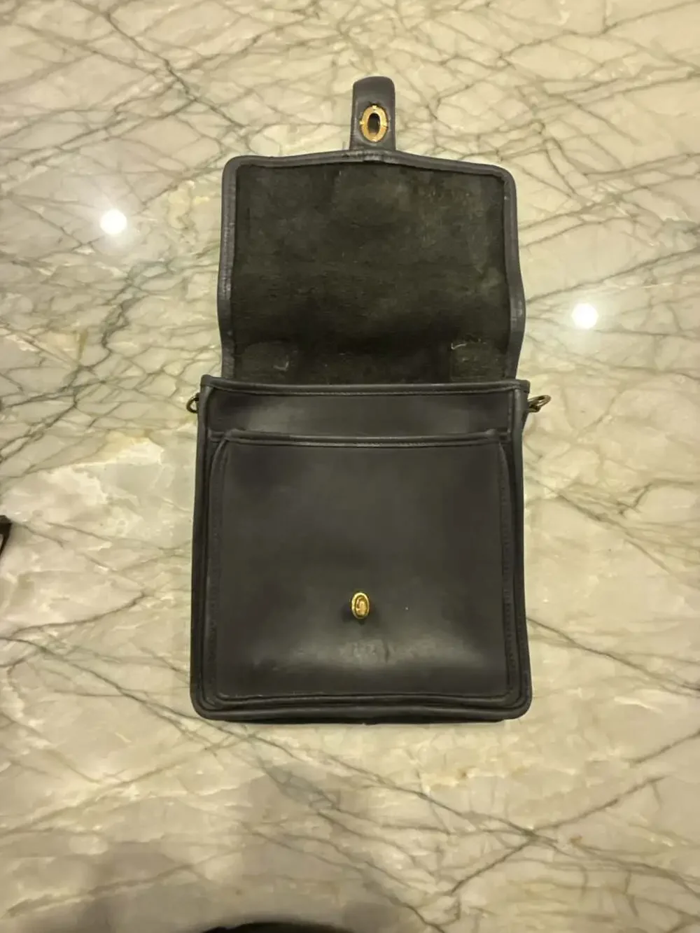 Vintage Coach Station Bag 5130 Leather Satchel Crossbody